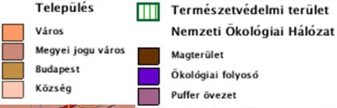 jelentőségű természetvédelmi rendeltetésű területet (Natura 2000 területet), országos ökológiai hálózat övezetét, illetve egyéb táj- és természetvédelmi szempontból jelentős területet. Az 5.