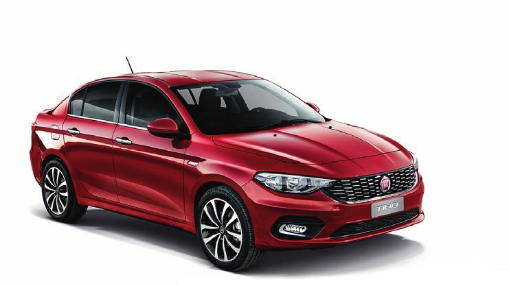 FIAT Tipo 4 ajtós árlista SZÍNVÁLASZTÉK FELSZERELTSÉGI SZINT Tipo Easy BELSÔ AJTÓBETÉT Fekete, fekete kilincs Szürke, króm kilincs Fekete, króm kilincs Bézs, króm kilincs Szürke, króm kilincs