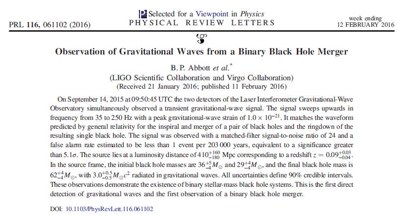 LIGO: Laser Interferometer Gravitational-Wave Observatory - Eötvös Gravity Research Group (EGRG ELTE, Atomki): Frei Zsolt, Bojtos