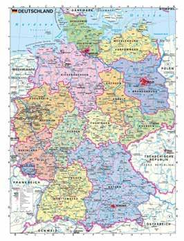 közigazgatása Németország autótérképe Benelux államok
