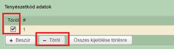 megadni, valamint nyilatkozni a juhtej termelésről. Kitöltése kötelező.