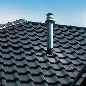 Kerámi szolárcső átvezető szett A tetősíkkl párhuzmos, kisebb keresztmetszetű tetőáttörések kilkítás esetén, rendszerzonos, kerámi lpnygú elem lklmzás nyújt biztonságot.