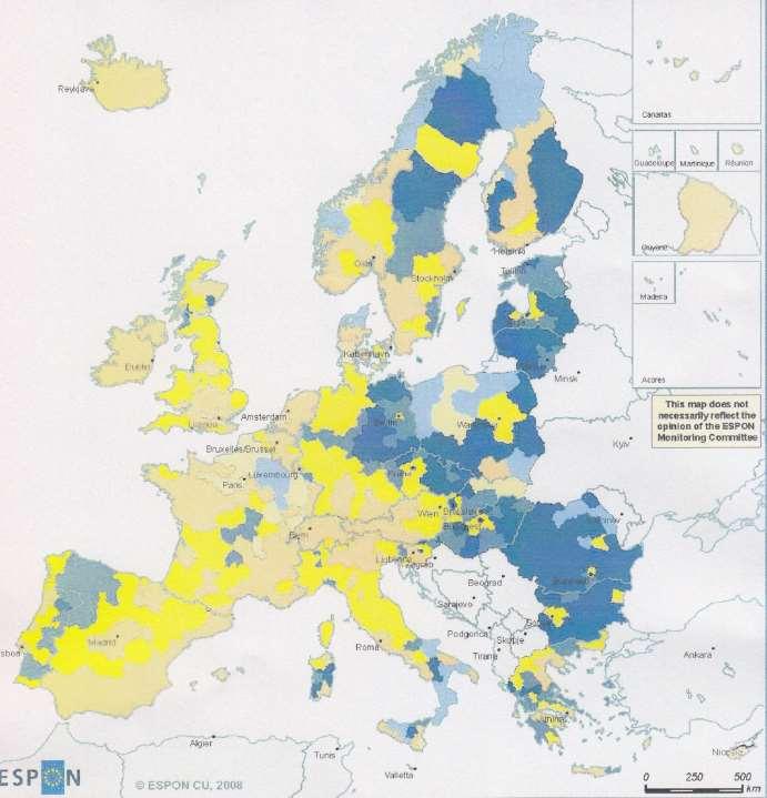 -Halvány sárga: + migráció, +természetes szaporulat -Citromsárga: +migráció, -természetes szaporulat -Halvány kék: