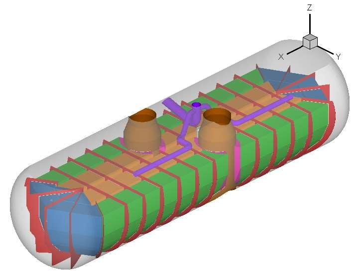 model 2D (4100 cella) 3D durva (500 000