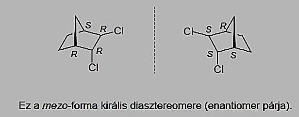 diasztereomerek O O OO S S OO OO S O R OO O