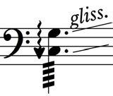The bisbigliando glissando is roduced by laying several fast glissandi one after another with alternating hands in a stationary interval, for examle a fifth.