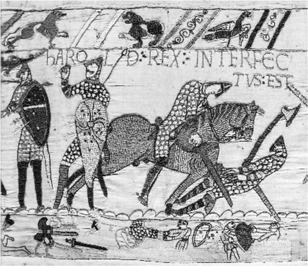 3. feladat A korai középkor egyik nevezetes eseményének állít emléket a híres Bayeux-i kárpit. Az esemény a normannok és az angolok között zajló hastingsi csata volt.