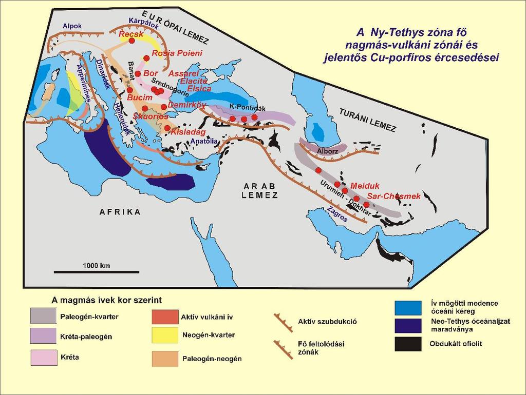 A Ny-Tethys övezet