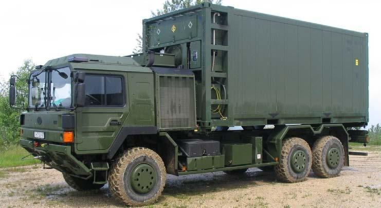Az ADR-FL kivitelben szállított platós katonai terepjáróbázisjárművek a vegyivédelmi mentesítő és egyéb veszélyes anyagok szállítása érdekében kerültek rendszeresítésre.