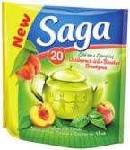 429,- 6 db: 2574,- 1 db: 449,- SAGA TEA