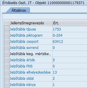 Osztályozási jellemzők