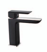 Mosdó csaptelep fekete felület (fekete & króm) Washbasin mixer black (Black &