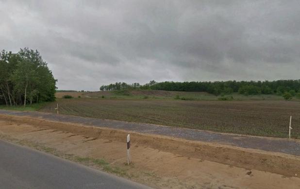 3. beavatkozás (forrás: Google Earth) A beavatkozási terület Nyíradony és Aradványpuszta között, a 471.