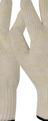 Mănuşi cu strat dublu, stratul exterior tricotat din NOMEX (85 %) şi KEVLAR (15 %), materialul