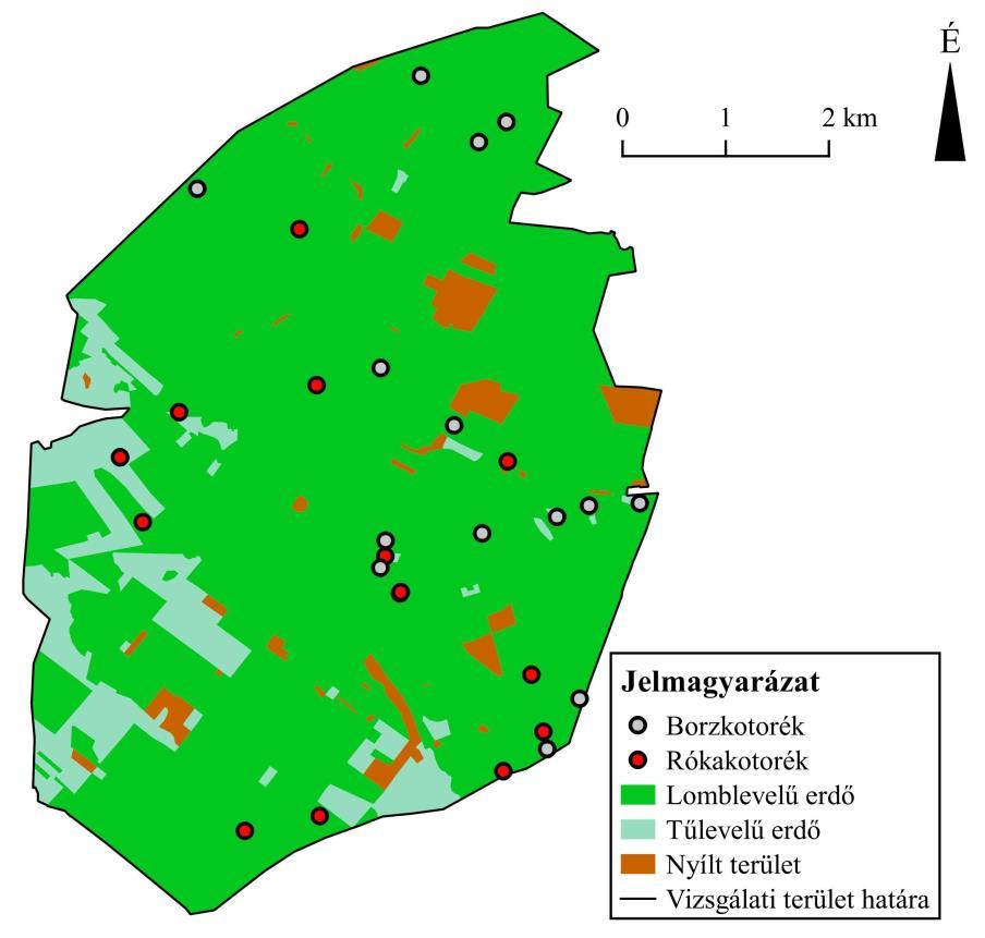 lyuksűrűség közötti kapcsolatot, melyhez Pearson-féle korrelációt és Spearman-féle rangkorrelációt alkalmaztam (REICZIGEL et al. 2010). 2.3.