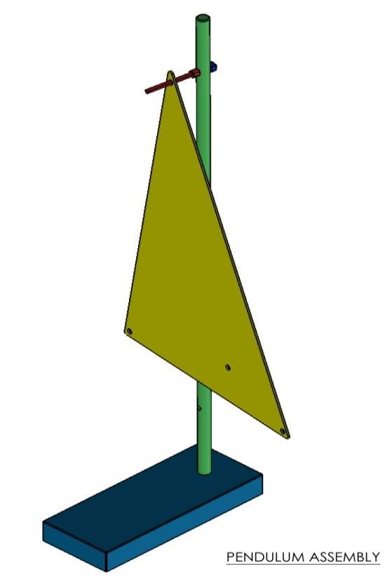 A1 A háromszöglap (A) súlypontjának (CG) meghatározása A gyakorlat leírása: 1.