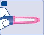 Ellenőrizze, hogy az injekciós tollban található oldat tiszta és színtelen-e.