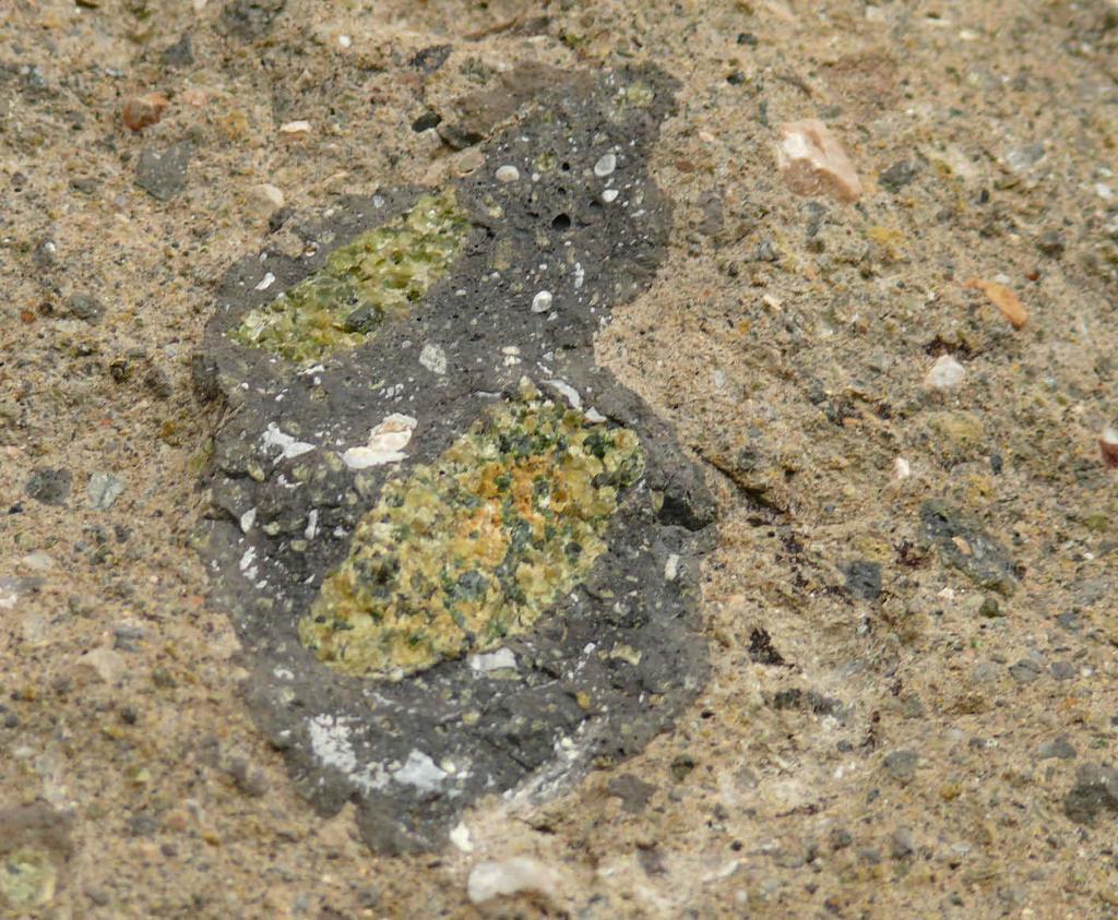 Vizsgált kőzetminták Balaton-felvidék Földköpenyb