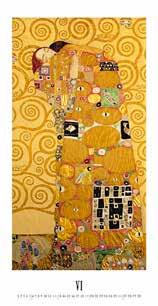 Falinaptár Realsystem 6097 Gustav Klimt Naptár: havi, nemzetközi