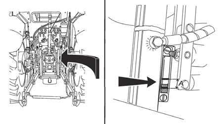 8 - Zárja le a hűtőt a biztonsági sapkával. Mindig az előírt hűtőfolyadékot töltse a motor hűtőrendszerébe. Soha ne töltse fel a hűtőrendszert vízzel.
