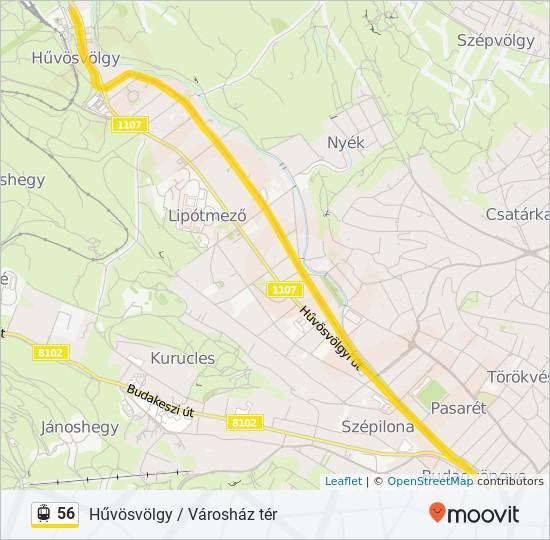 Útirány: Budagyöngye 29 megálló VONAL MENETREND MEGTEKINTÉSE Városház Tér 25-29 Kossuth Lajos utca, Budapest Savoyai Jenő Tér Kossuth Lajos utca, Budapest Leányka Utcai Lakótelep 56 villamos