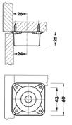 anyag: acél 10014101410 Lábazatelemek ezeken az