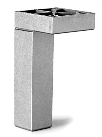 15.15 nműanyag design lábak nart 66 H = 110 mm 50x50 / 24x24 mm állíthatóság: