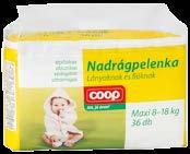 nadrágpelenka maxi 36 db, 50 /db -200 1999 * 699 149 /db