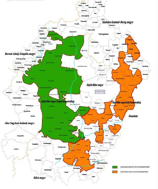 HAJDÚ-BIHAR MEGYEI ÜZEMIGAZGATÓSÁG ELLÁTOTT LAKOSOK SZÁMA: 226.881 FŐ - 2011-BEN 6 TELEPÜLÉS TARTOZOTT AZ ÜZEMIGAZGATÓSÁGHOZ, MAJD AZ INTEGRÁCIÓT KÖVETŐEN ( 2015.01.01) AZ ÜZEMELTETETT TELEPÜLÉSEK SZÁMA: 54.