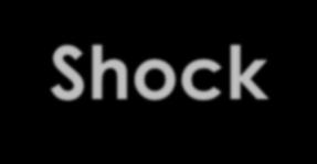 Shock - Akut keringési elégtelenség, inadekvát véráramlás, generalizált szöveti hypoxia, komplex szervműködési zavar - Sztereotip reakció - Extrém fokozott szimpatikus aktivitás (arteriola + venula