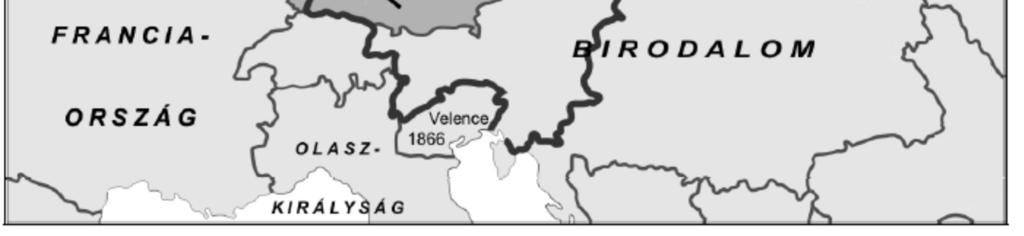 A) A Habsburg Birodalom vereségével végleg elbukik a nagynémet egység terve. B) Megalakul a Német Szövetség. C) Kikiáltják a Német Császárságot.