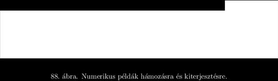 Angolul a két fogalom neve az ( -step) shrinking és az ( -step) expanding. A 88. áb-ra numerikus példákat ad egyszeri hámozásra és kiterjesztésre.