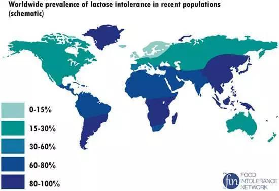 Laktóz intolerancia Első 4 életévben laktóz termelés 90%-al csökken Állattartó népeknél 2q21.