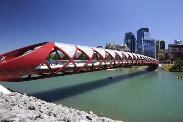 Peace Bridge in Calgary - Kanada