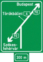 Lakott terület kezdete (131. ábra); t) Lakott terület vége (132. ábra); 131. ábra 132. ábra u) Helynévtábla (133. ábra); a tábla jelentősebb hely, folyó stb.