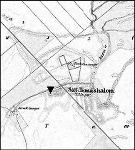 182 petkes zsolt 1. kép. Törökszentmiklós-Szenttamáspuszta környezete a II. katonai felmérésen Abb. 1. Törökszentmiklós-Szenttamáspuszta. Umgebung auf der II.