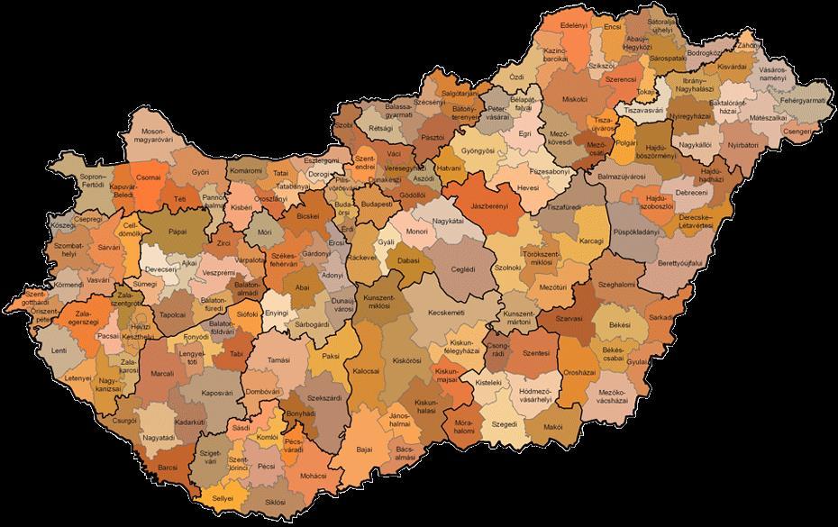 175 kistérség 2014-ig A kistérség földrajzilag összefüggő, elsősorban