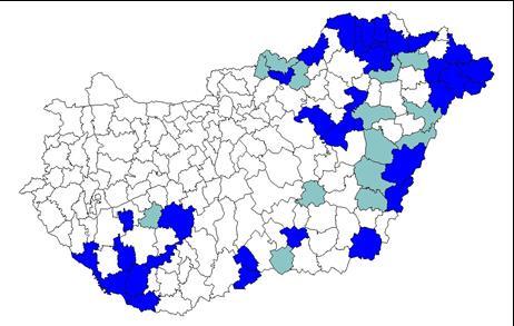 LHH ÉS LHHK Mo. területének kb. 32,5 %-a Mo.