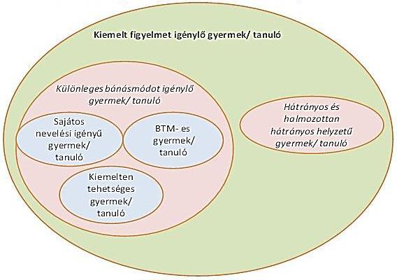 2. Kiemelt figyelmet igénylők kategóriái A sajátos nevelési igény (SNI) fogalmával az 1993. évi LXXIX. törvény a közoktatásról a 2003. évi LXI. törvénnyel módosított szövegében találkozhatunk először.