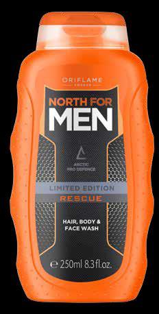 North For Men Rescue szappan Hatékonyan tisztít, mindennapos