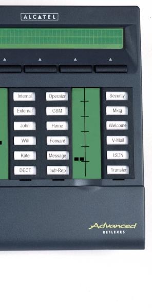 Reflexes TM készülékek Analóg készülékek Számítógépek Nyilvános hálózatok Alcatel Office Business Alcatel Office Business automatikus Automatic Route útválasztás Selection (ARS) távprogramozás remote