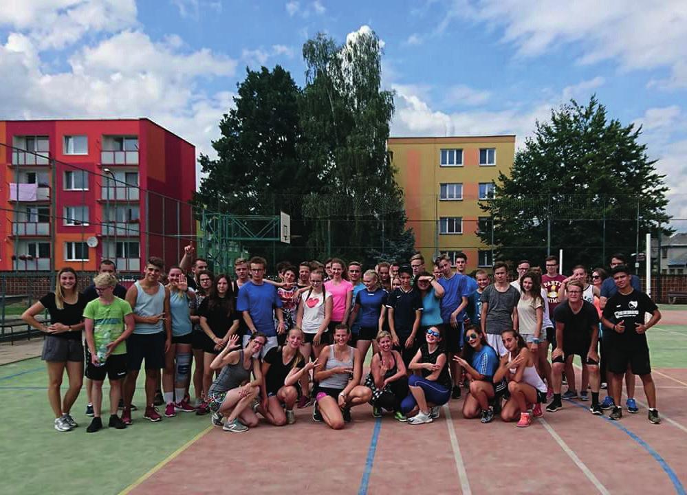 VIER-LÄNDER-TREFFEN IN TSCHECHIEN Die Jugendlichen von Tarian und Staufenberg (in Hessen) treffen sich jedes Jahr im Rahmen eines Lagers.