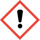 2.2. Címkézési elemek Címkézés a 1272/2008/EK rendelet szerint [CLP] További feltüntetendő címkézéstovábbi feltüntetendő osztályozás Veszélyt jelző piktogramok (CLP) : Figyelmeztetés (CLP)