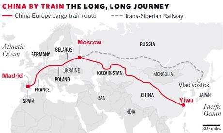 Transzkontinentális Eurázsiai vasúti közlekedés fejlesztése Új irányvonatok indítása Chongqing-Chengdu-Xi