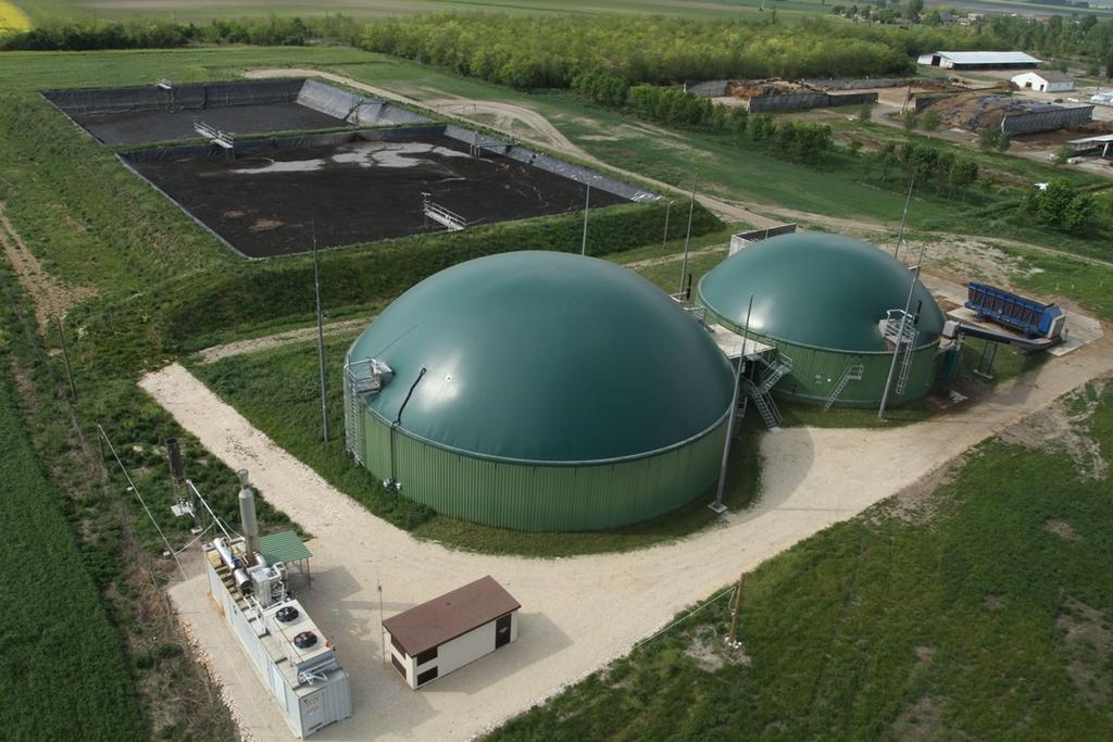 céljából trágyaként felhasználható. Azt a biogázt, amely lakott települések kommunális hulladéklerakóiban keletkezik, depónia gáznak nevezik.