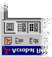 Ennek aktív voltára utal a Reader eszközsora elsõ három eleme közül az elsõnek a bekapcsolt állapota, ami a mutatott ábra szerinti Ha a Displays only the page üzemmód valamiért elállítódott volna,
