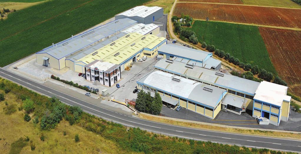 A Dél-Kelet Európa egyik vezető csiszolóanyag gyártója. Észak Görögországi telephelyén.000 m2-en gyárt minőségi csiszolóanyagokat 98 óta.
