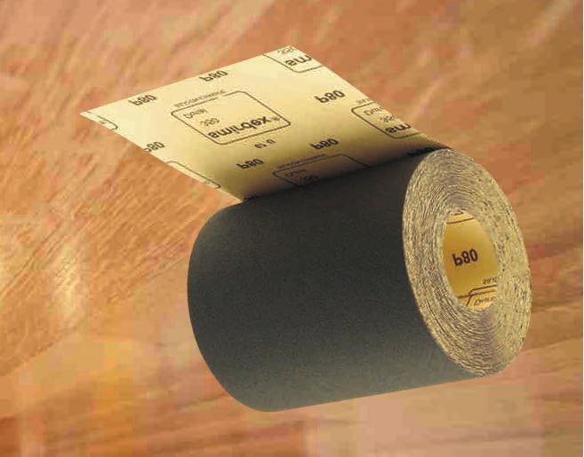 A nagy grammsúlyú antisztatikus hordozó papír megakadályozza az eltömődést a csiszolás során és lehetővé teszi a nagyobb erő kifejtését.