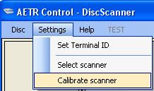 3.4. Scanner kalibrálása A tachográf korongok feldolgozása előtt a használandó scanner torzításának kiküszöbölése miatt szükség van a kalibrálásra. 3.4.1.