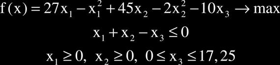 Nemlineáris optimalizálás 10.28. egyenlet - 10.29. egyenlet - 10.30. egyenlet - A fenti tételek (10.3., 10.4., 10.5., 10.6.) megadják az x' = (x' 1, x' 2,.
